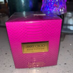 Jimmy Choo Rose Passion Pink and Gold Packaging